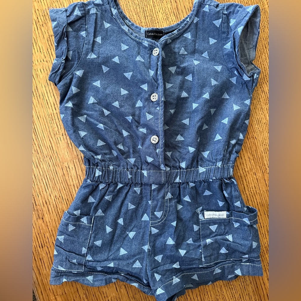 Calvin Klein 4T girls’ romper